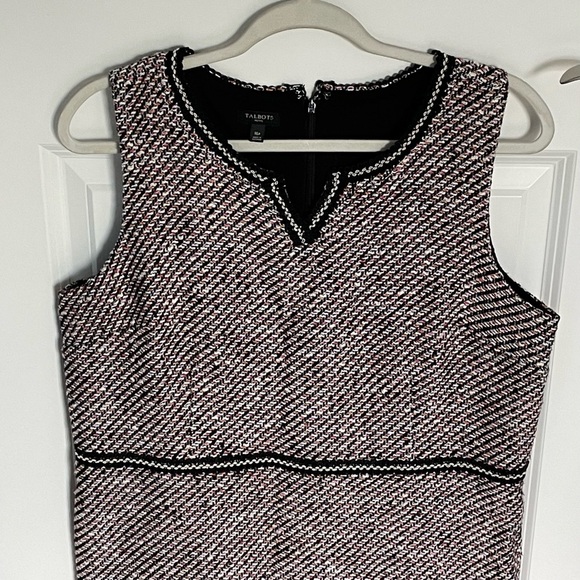 Talbots tweed sleeveless sheath Dress - 47474 - Picture 5 of 14